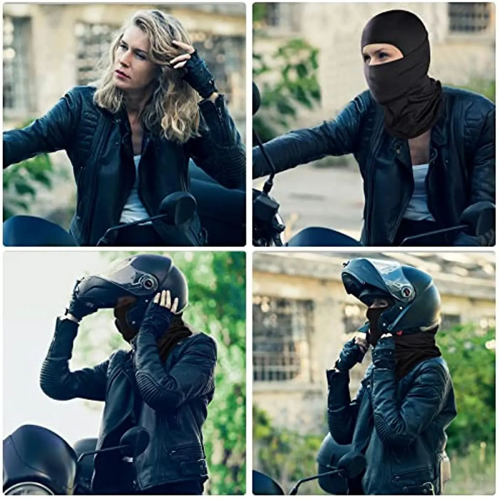 2024 Balaclava Face Mask for Men Women Full Breathable Cycling Ski Face Mask Hood Snow Motorcycle Running Cold Weather