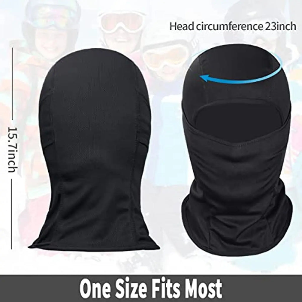 2024 Balaclava Face Mask for Men Women Full Breathable Cycling Ski Face Mask Hood Snow Motorcycle Running Cold Weather