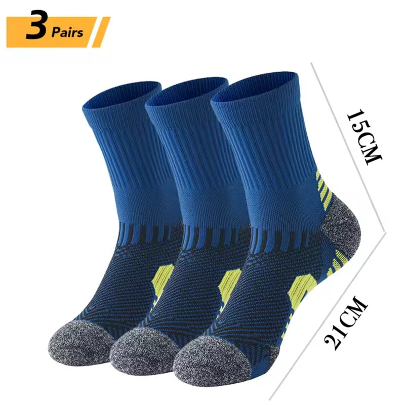 3/5/6Pairs Men's Sport Socks Breathable Outdoor Running Basketball Socks Training Short Tube Socks For Men